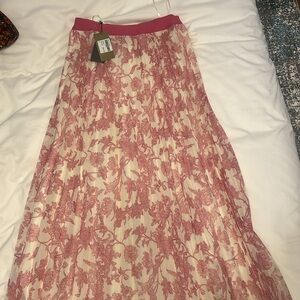 Udel mila print maxi skirt